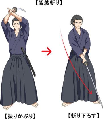 日本刀怎么画,日本武士刀的画法