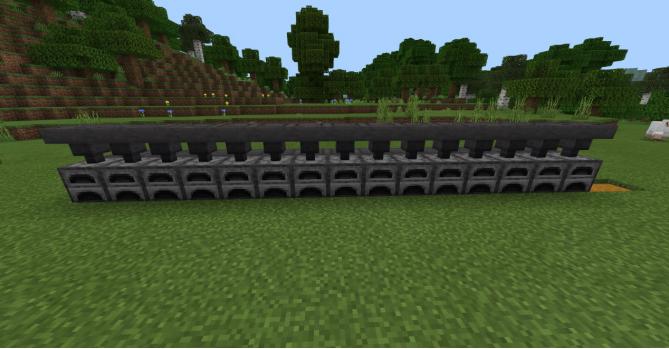 我的世界高效率全自动红石熔炉,我的世界红石科技高效熔炉