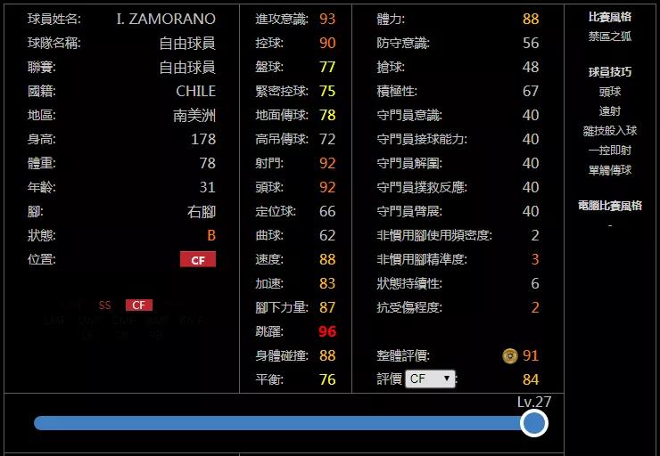 实况足球传奇强度排行榜,实况足球传奇最好阵容