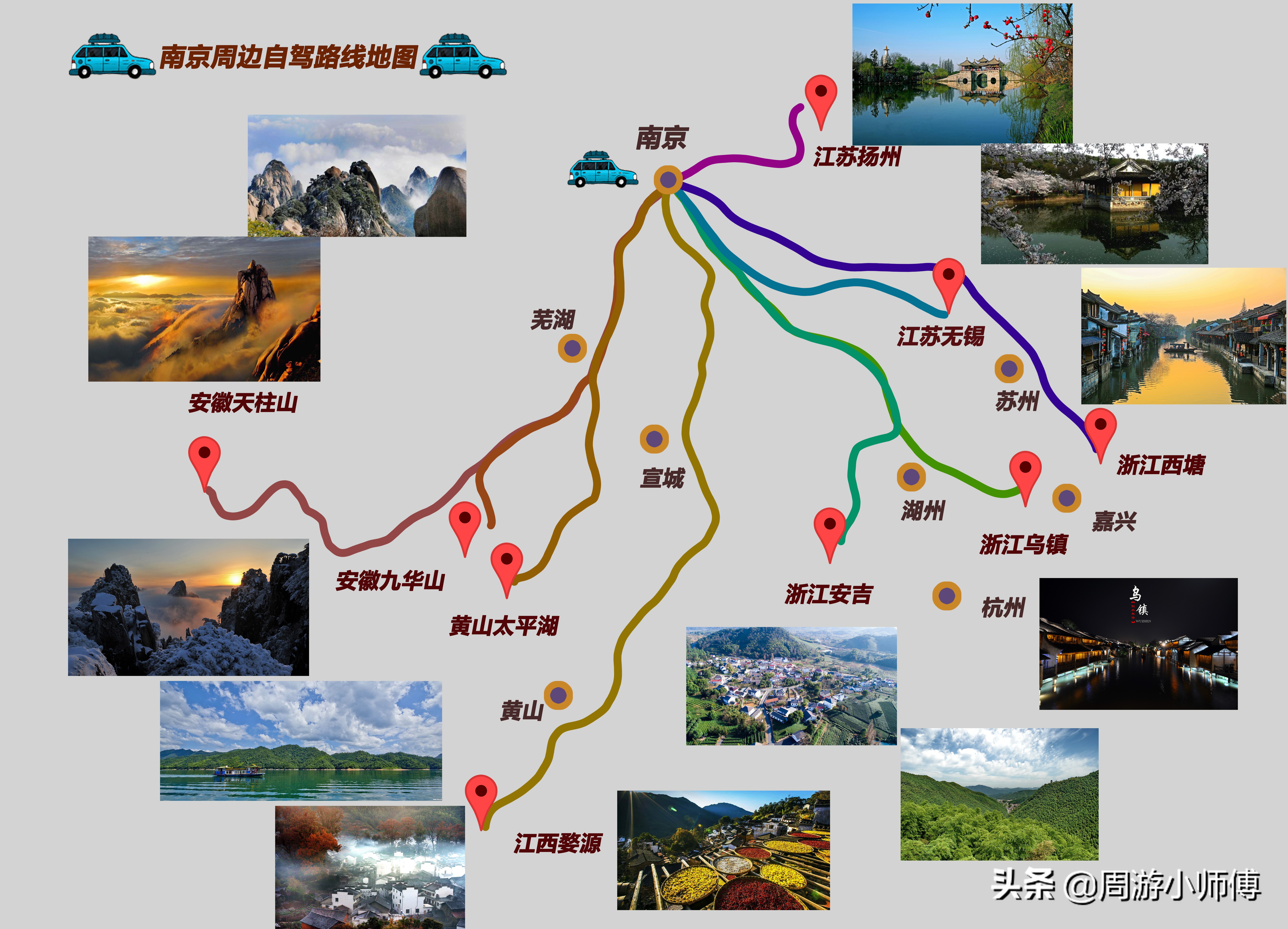 中国最受欢迎的十大自驾路线top1,中国最详细自驾路线攻略图