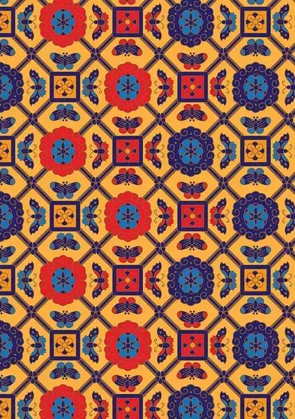 庄重华美的中国古典纹样,东方纹样图植物