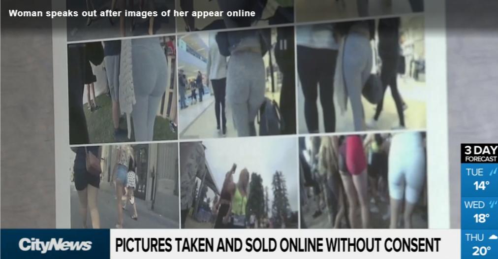 变态出没当心！温哥华美女被*拍偷**私照，在抖音上疯传！网上挂卖