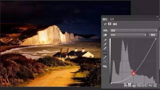 ps曲线上的文字,ps怎么用曲线调整图片部分亮度
