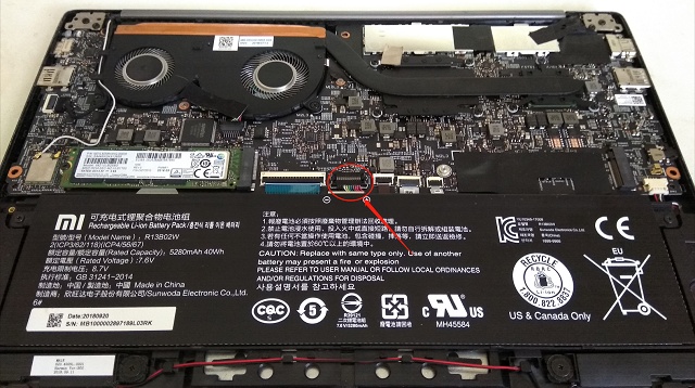 小米air13.3拆机,小米air13寸拆机换电池