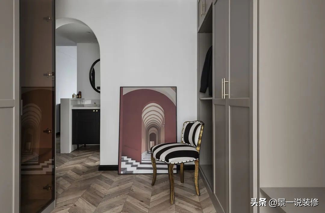 146㎡四室改三室，美式乡村混搭风，装修花费58万，漂亮