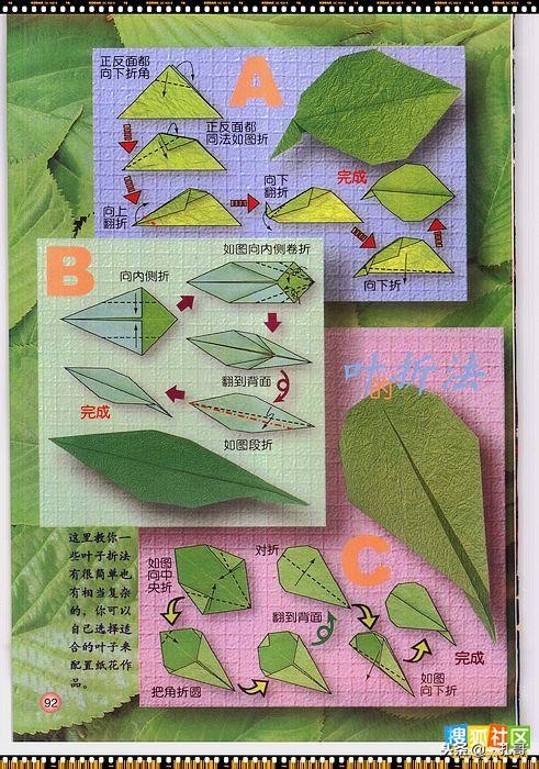 折纸大全方便又漂亮又实用,精致实用的折纸大全步骤