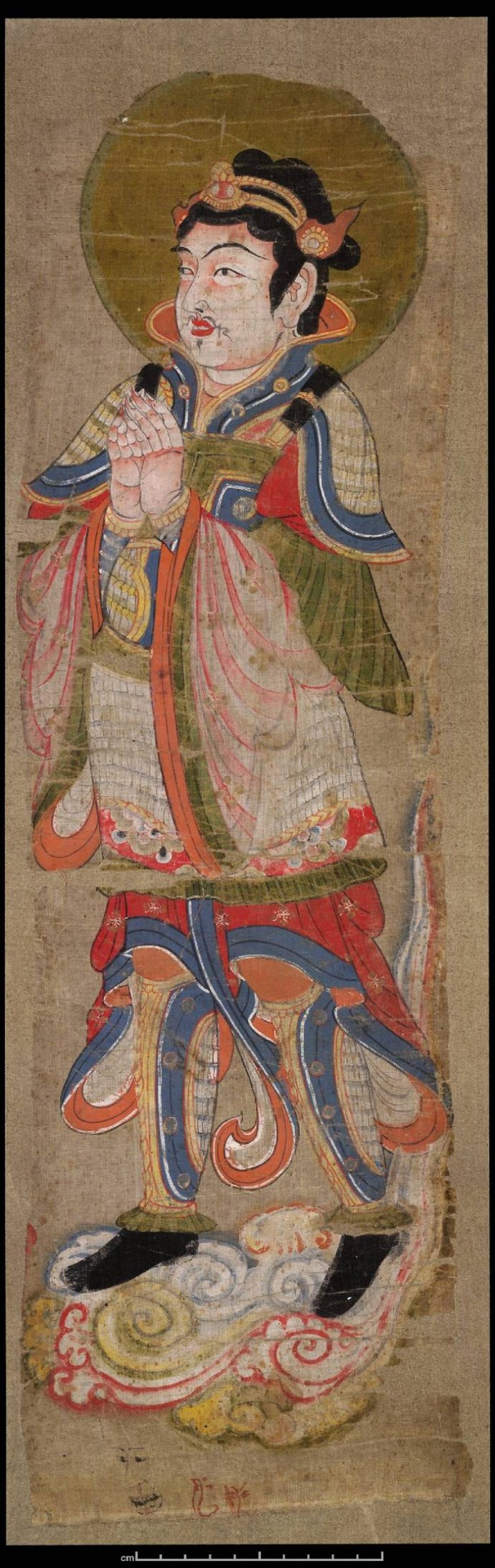 十幅敦煌精美壁画,敦煌飞天壁画美术