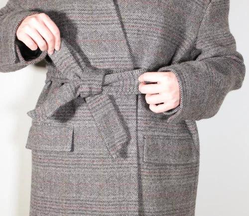 大衣腰带显瘦,大衣腰带的7种系法简单