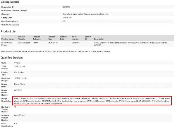 oppoa31手机2020,oppoa31年的机型