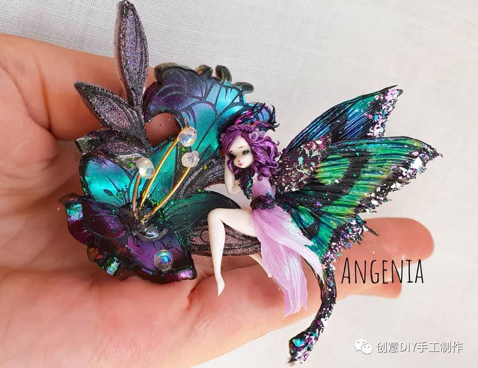 独一无二的软陶饰品,唤醒公主梦