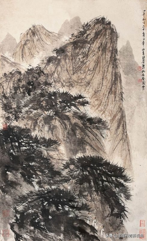 傅抱石山水画30幅,傅抱石山水画精品60幅