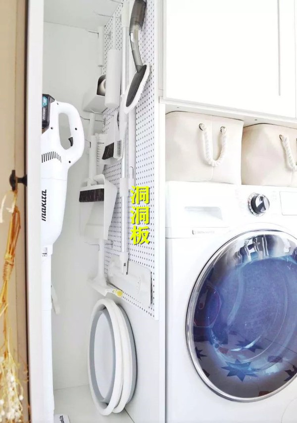 洗衣机旁极窄柜子,洗衣机上方缝隙收纳方法