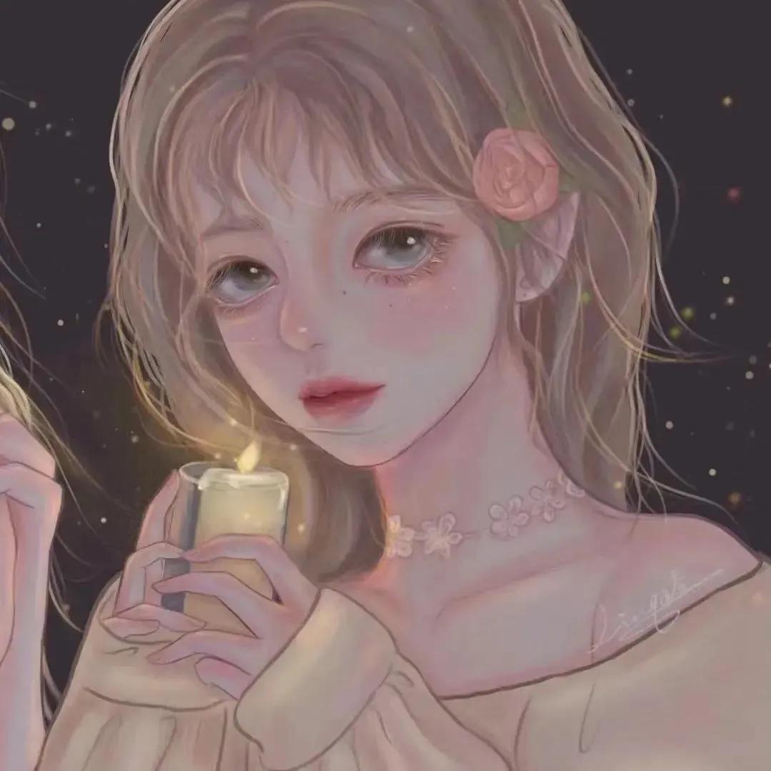 10-13岁女生小学生仙气闺蜜头像,超好看的男生兄弟动漫头像