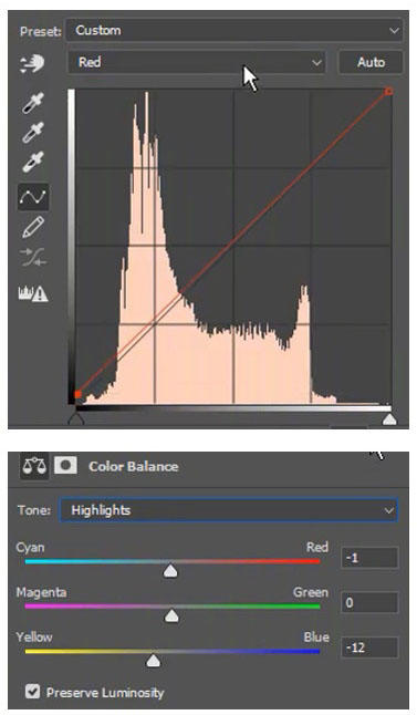 ps双色复古人物海报,ps墨水叠加风格人像海报