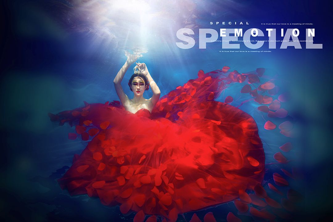 引爆星城！三亚仙气十足的水下摄影来长沙啦~湖南卫视率先取景