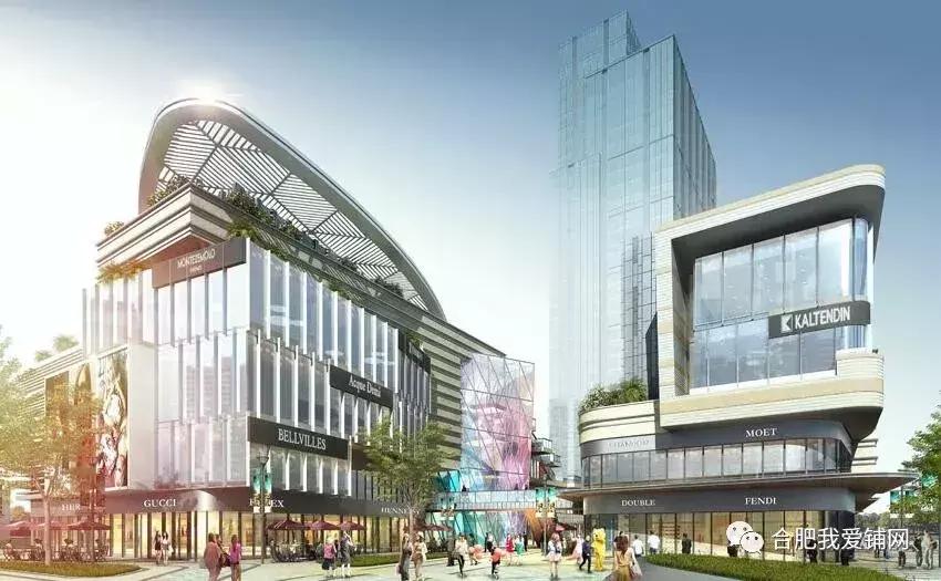 合肥繁华大道西商业发展规划,合肥滨湖省府中轴商业未来规划