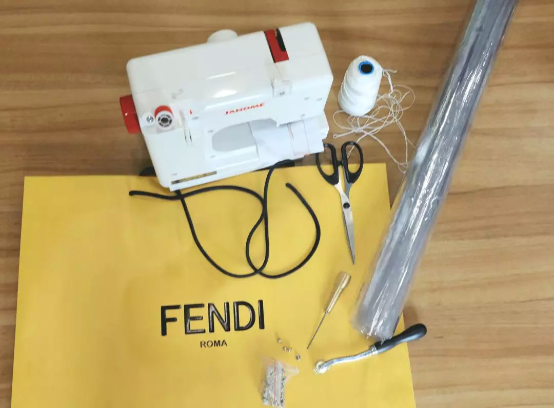 大牌包包手提袋改造教程,用买完东西的袋子改造时髦包包