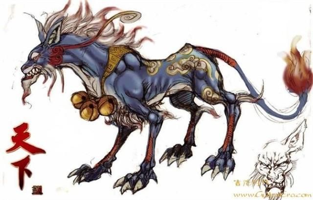 除了山海经还有什么异兽的书,山海经神兽鲲鹏