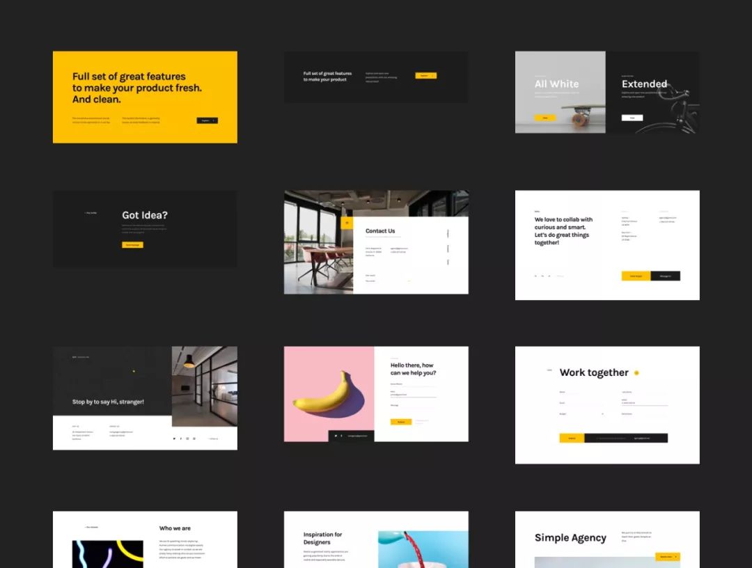 高质量素材模板网站,高质量网站模板