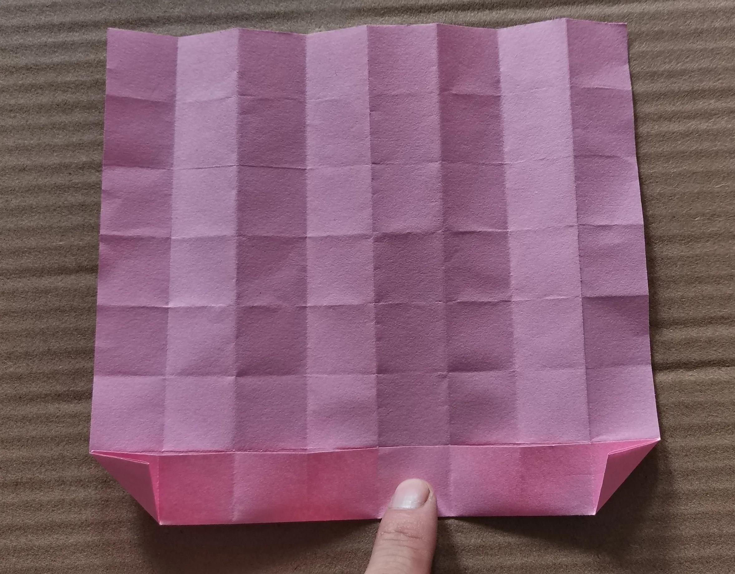 一张纸折的立体蝴蝶慢动作,用8厘米的纸折蝴蝶超简单