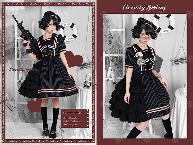 lolita裙甜酷风暗黑系,lolita裙推荐暗黑风