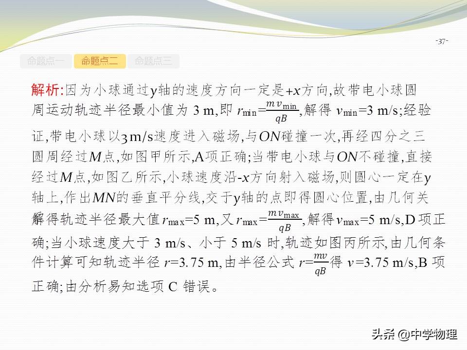 高考物理磁场运动,高考物理大题电场与磁场