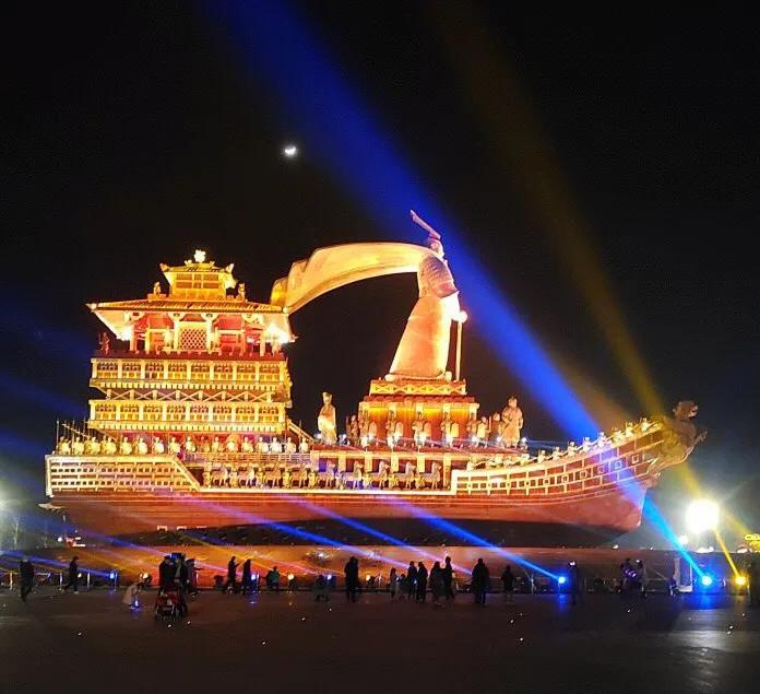 西安昆明池旅游路线示意图,西安旅游景点昆明池在西安哪