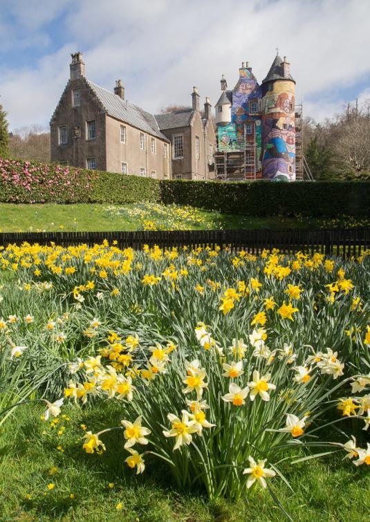 英国的旅游胜地,英国苏格兰城堡庄园