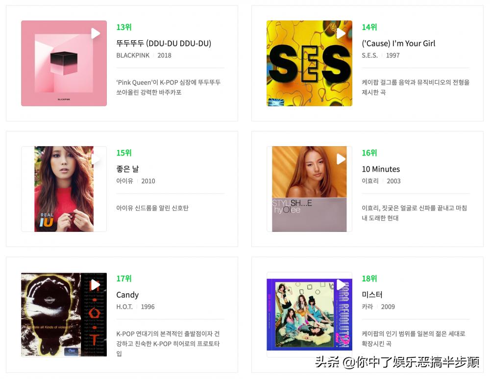 韩国3大流行音乐有哪些,那些年韩国经典流行音乐