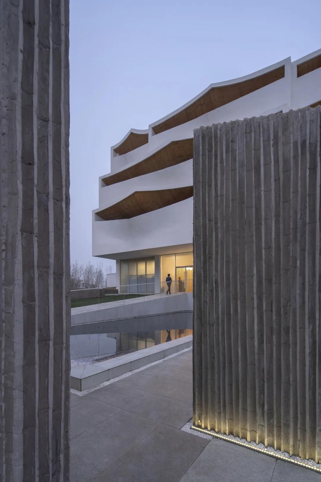 两亩地民宿设计方案效果图,乡村两层排屋民宿设计