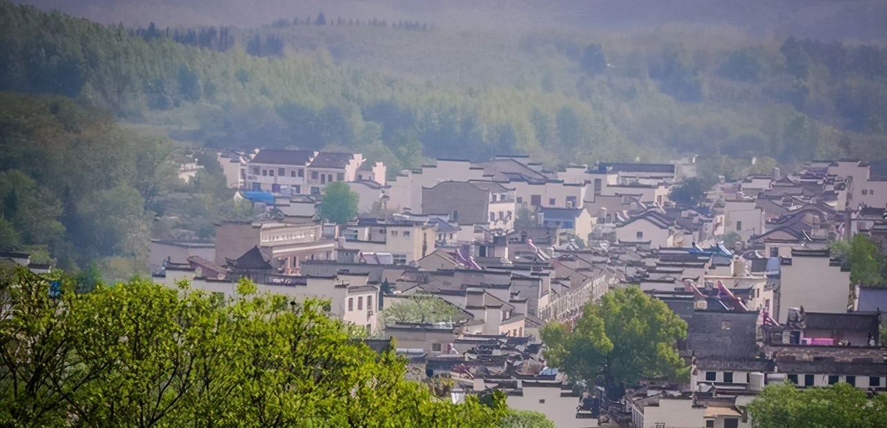 幸存的古村落安徽查济古村,人与自然村