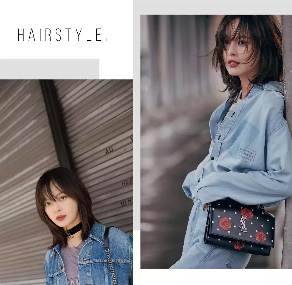 有刘海30-40岁懒人减龄扎发显脸小,除了齐刘海长脸型还适合什么刘海