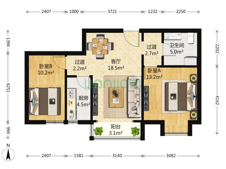 保利百合花园二期评测,丽泽保利百合