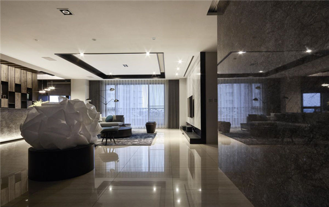 现代简约别墅室内效果图大全,现代别墅空间图片大全