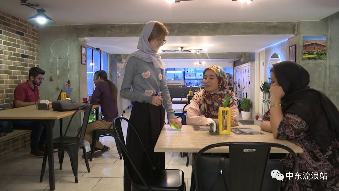 伊朗首都德黑兰开咖啡厅,伊朗德黑兰开咖啡馆