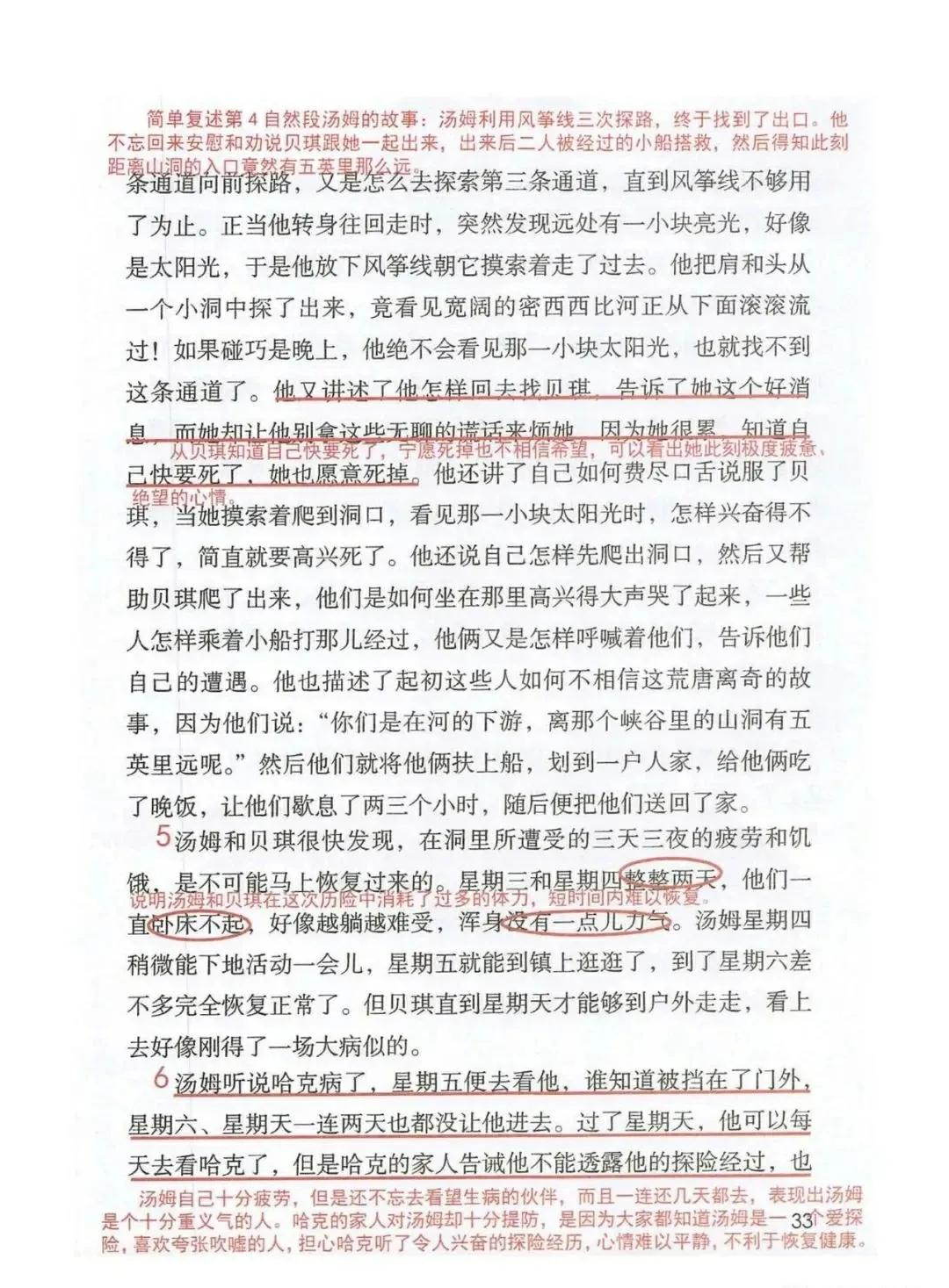《汤姆索亚历险记》课文+图文讲解+知识点