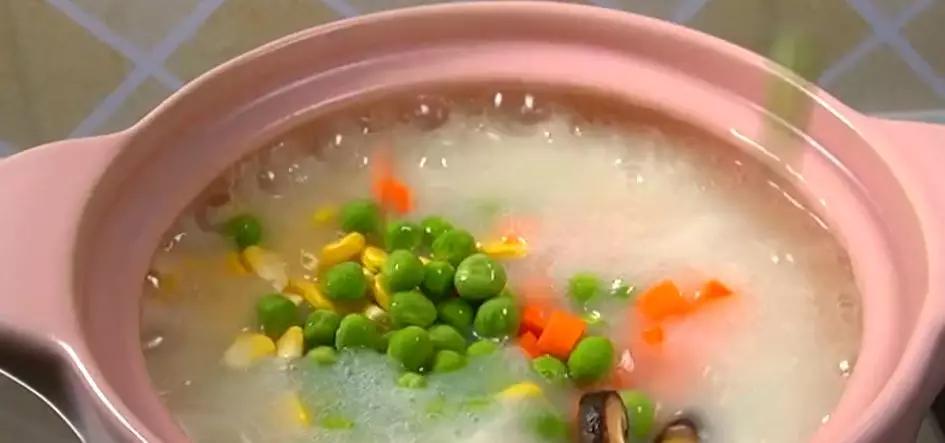 冻大米虾粥的做法大全,大米大虾蔬菜粥怎么熬才好喝