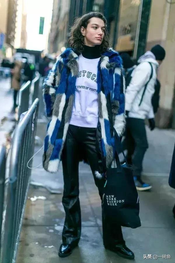 高领卫衣穿搭,高领潮服卫衣