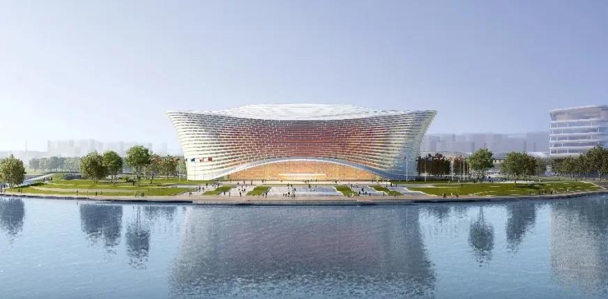 璞玉如意,郑州国际文化交流中心项目现场