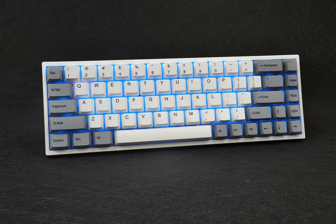 nj68机械键盘拆解,keydousnj81键盘评测