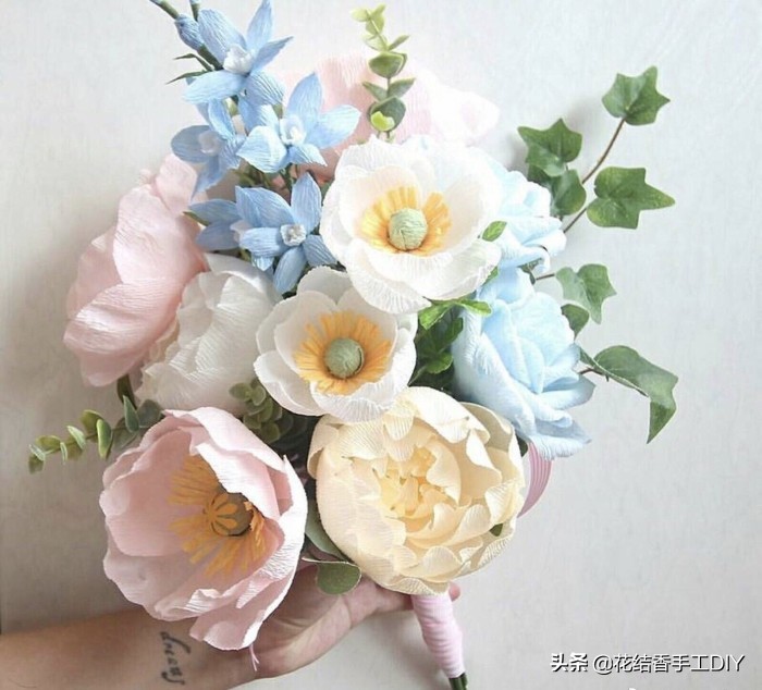 简单实用的小手工皱纹纸,纸艺手工制作大全简单又漂亮