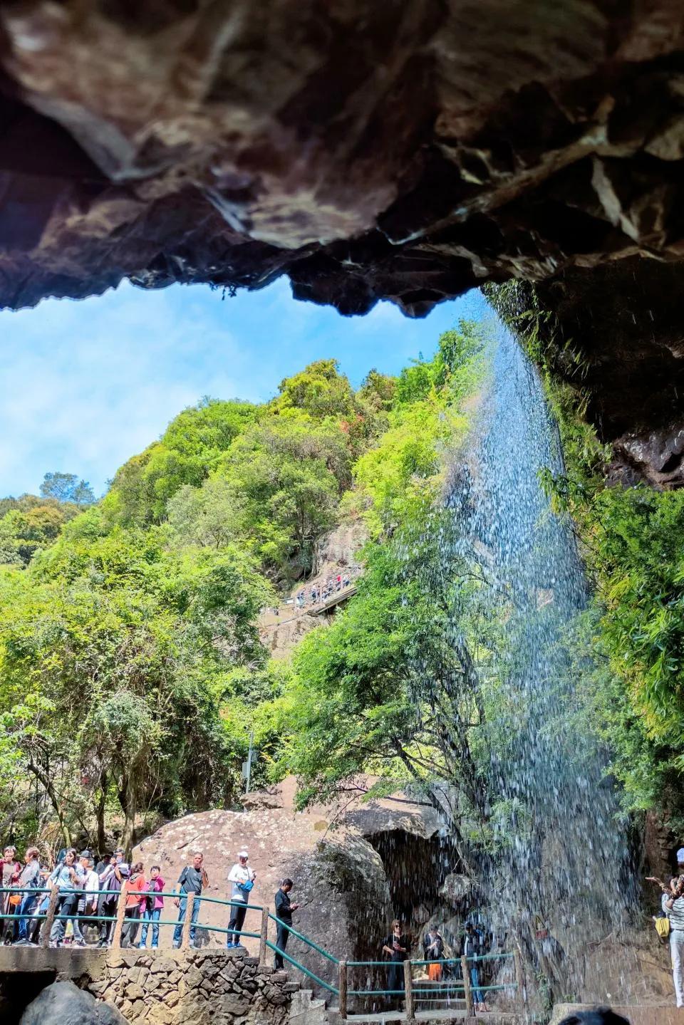 福州永泰百漈沟攻略,百漈沟天坑彩虹