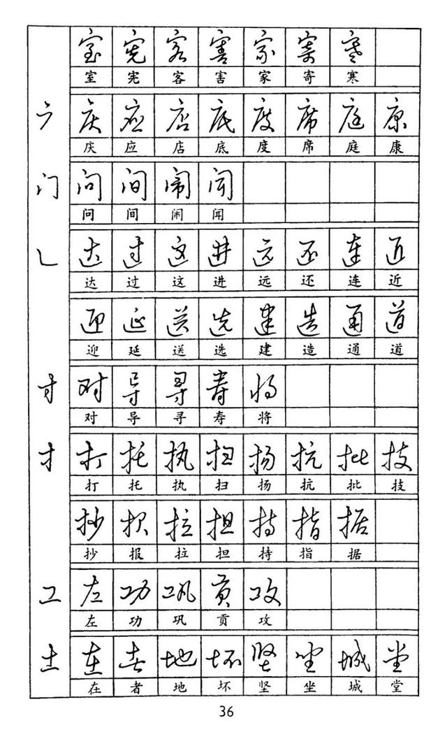 好字的书写技巧和讲解,怎么让字写好看又快正楷