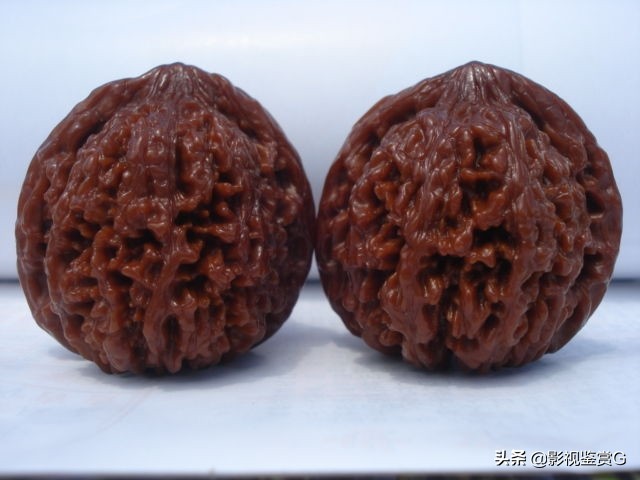 核老二精品文玩核桃,文玩核桃核要不要刷油