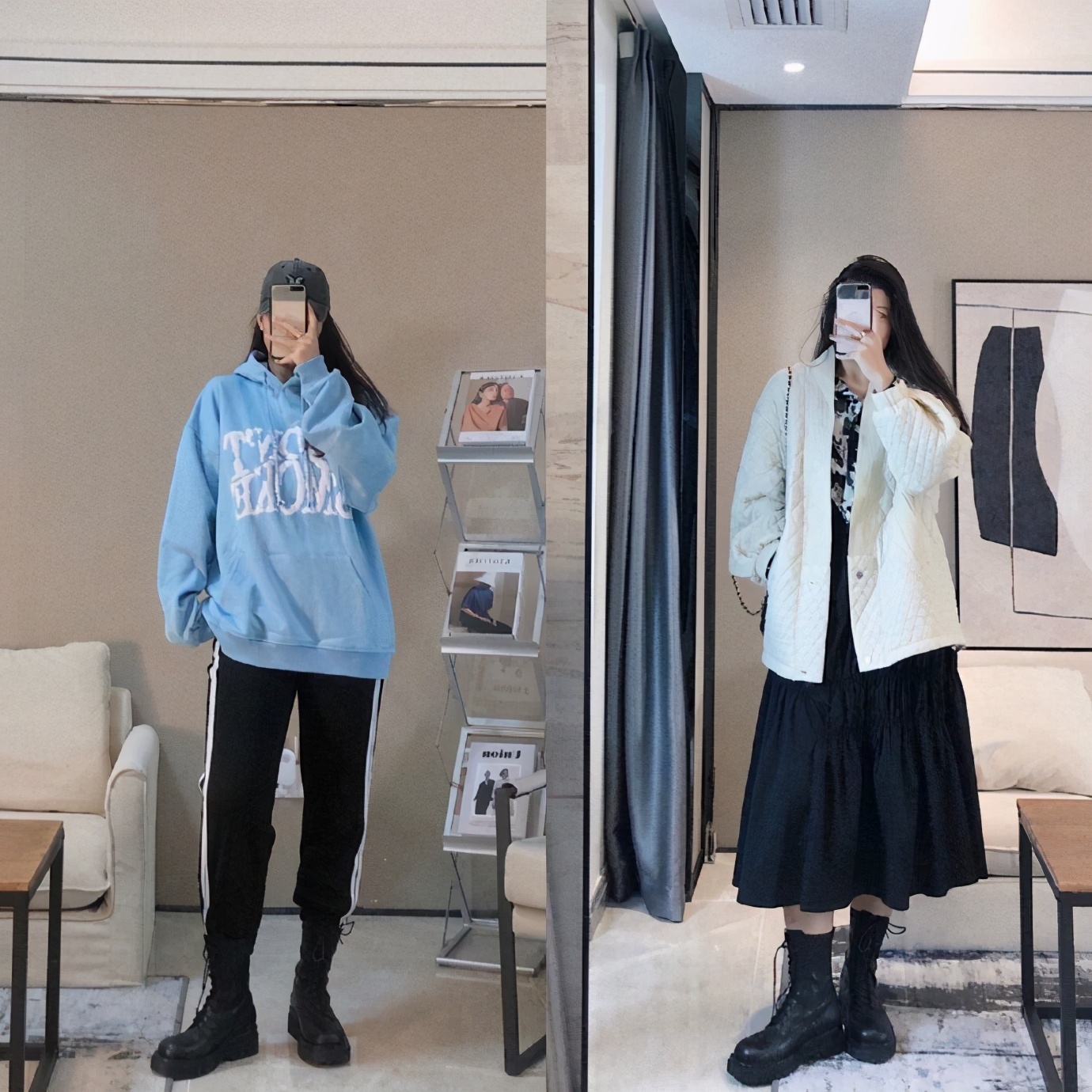 宽松的牛仔衣怎么搭配裤子好看,宽松polo衫女要怎样搭配裤子