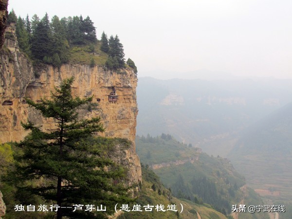 宁武芦芽山悬崖栈道,太原出发芦芽山马仑草原自驾路线