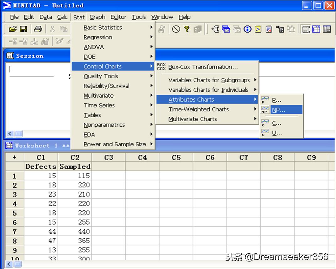 如何使用minitab软件制图,minitab怎么做质量控制图