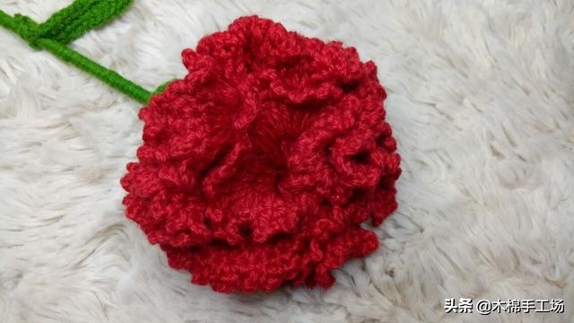 教师节康乃馨编织,编织花束送妈妈