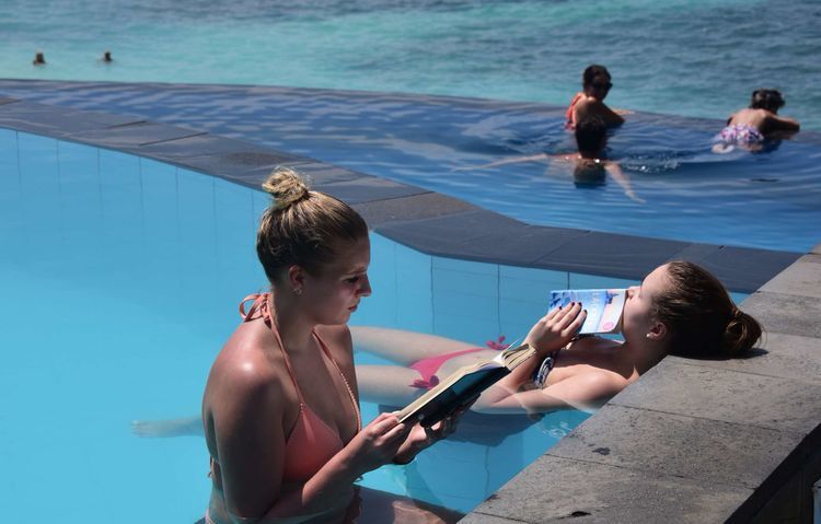 巴厘区蓝梦岛,蓝梦岛的海水超级美