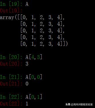 2020年数据分析必知必会（一）：NumPy数组